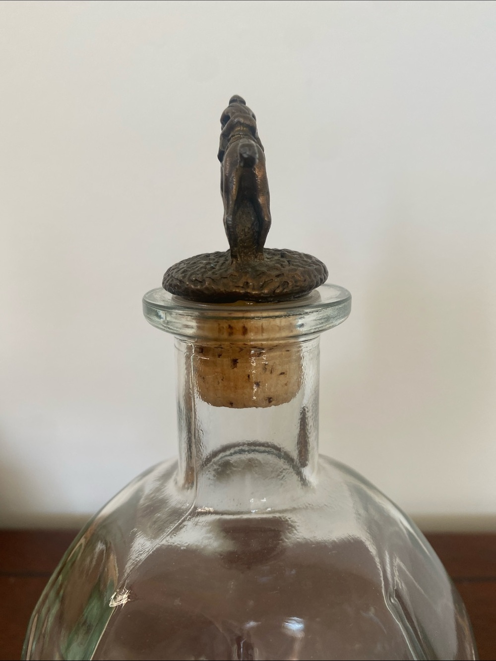 Vintage Pre-1999 Blanton's Empty 375ml Bottle - Bare Glass & Letterless Stopper - Picture 5 of 13